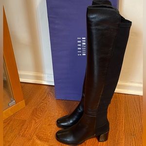 New Stuart Weitzman 5050 Nappa Over-the-Knee Boot Size 6